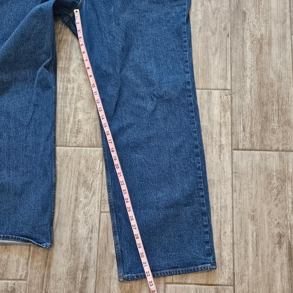 Abercrombie & Fitch 90s Relaxed Jean Women Size 36 Long Curve Love High Rise - Picture 4 of 11